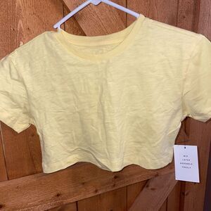 NWT Free Assembly Cropped Girls Shirt 6/6X